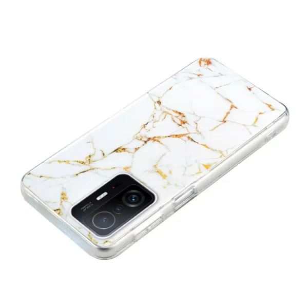 IMD MARBLE Ochranný kryt Xiaomi 11T / 11T Pro WHITE