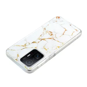 IMD MARBLE Ochranný kryt Xiaomi 11T / 11T Pro WHITE