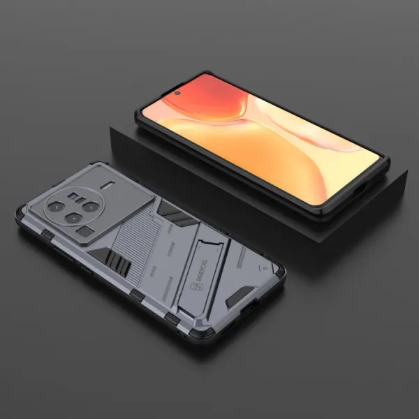 BIB Ochranný kryt pre Vivo X80 Pro šedý