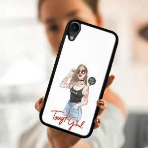 MY ART Ochranný obal Apple iPhone XR TOUGH GIRL (131)