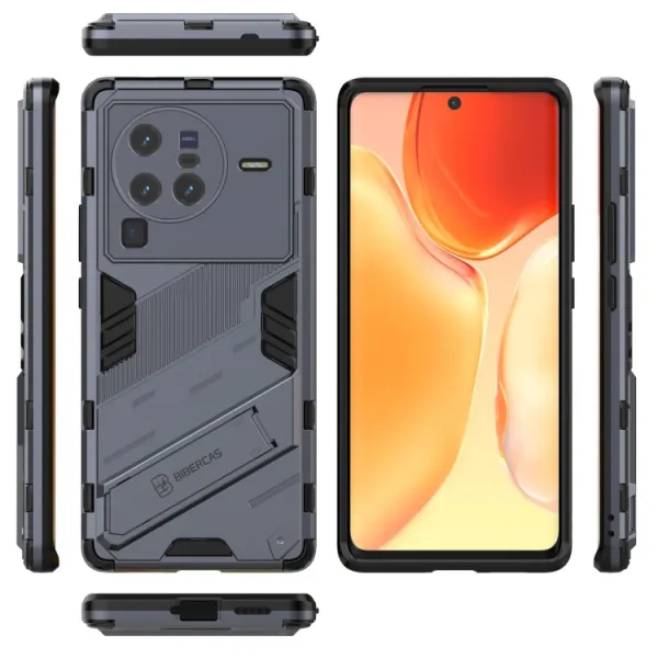 BIB Ochranný kryt pre Vivo X80 Pro šedý