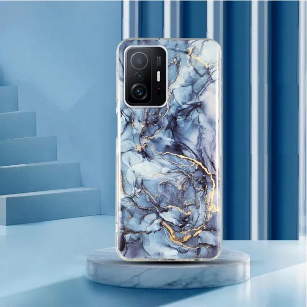 IMD MARBLE Ochranný kryt Xiaomi 11T / 11T Pro GREY
