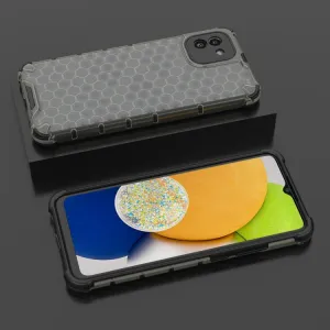 HONEYCOMB Ochranný kryt Samsung Galaxy A03 čierny
