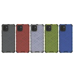 HONEYCOMB Ochranný kryt Samsung Galaxy A03 modrý