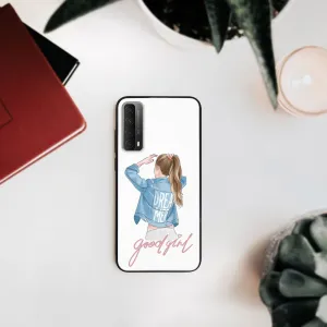 MY ART Ochranný obal Huawei P Smart 2021 GOOD GIRL (130)