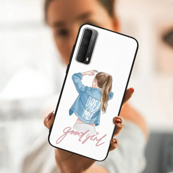 MY ART Ochranný obal Huawei P Smart 2021 GOOD GIRL (130)