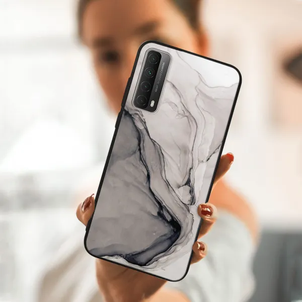 MY ART Ochranný obal Huawei P Smart 2021 BLACK INK (146)
