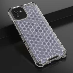 HONEYCOMB Ochranný kryt Samsung Galaxy A03 biely