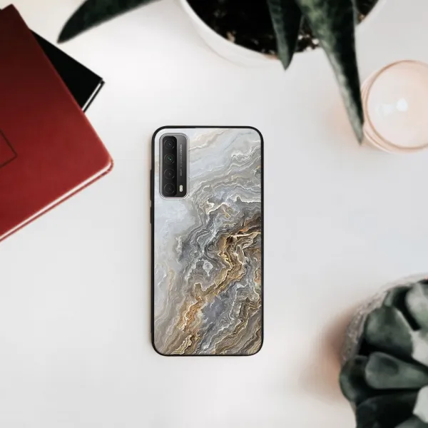 MY ART Ochranný obal Huawei P Smart 2021 BEIGE (151)