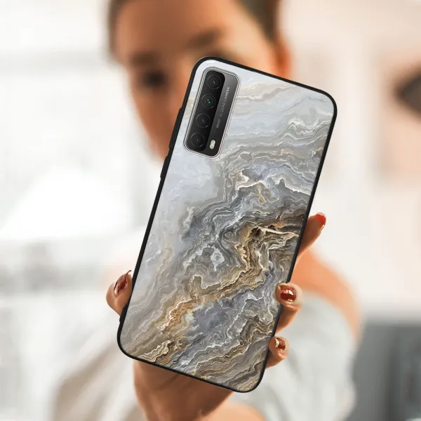 MY ART Ochranný obal Huawei P Smart 2021 BEIGE (151)