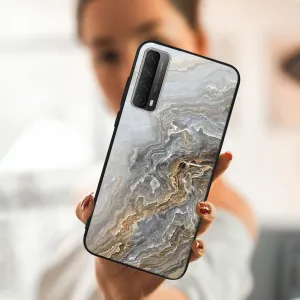MY ART Ochranný obal Huawei P Smart 2021 BEIGE (151)