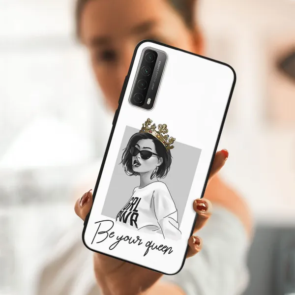 MY ART Ochranný obal Huawei P Smart 2021 QUEEN (139)