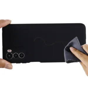 RUBBER Ochranný kryt Motorola Moto G42 čierny
