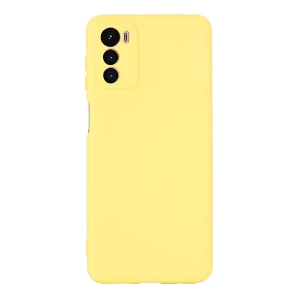 RUBBER Ochranný kryt Motorola Moto G42 žltý