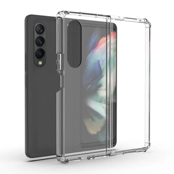 AIRBAG Odolný kryt Samsung Galaxy Z Fold4 5G priehľadný