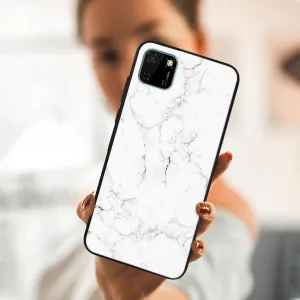 MY ART Ochranný obal Huawei Y5p -WHITE MARBLE (144)