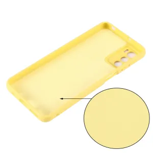 RUBBER Ochranný kryt Motorola Moto G42 žltý