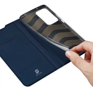DUX Peňaženkový kryt Xiaomi Poco F4 modrý