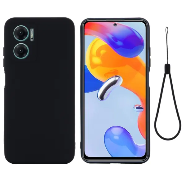 RUBBER Ochranný kryt Xiaomi Redmi 10 5G čierny