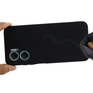 RUBBER Ochranný kryt Xiaomi Redmi 10 5G čierny