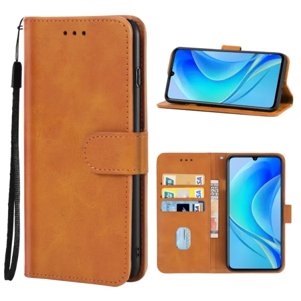 SMOOTH Peňaženkové puzdro Huawei nova Y70 hnedé