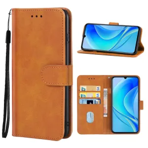 SMOOTH Peňaženkové puzdro Huawei nova Y70 hnedé