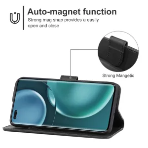 SMOOTH Peňaženkové puzdro Honor Magic4 Pro 5G čierne