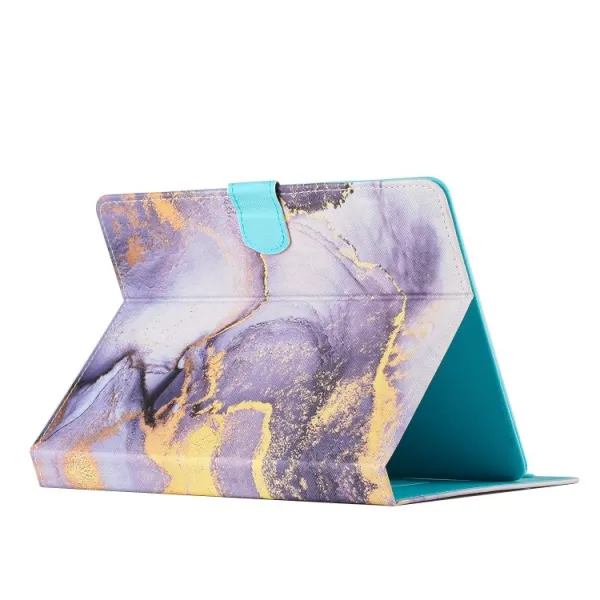 UNIVERZÁLNE FLIP PUZDRO Pre tablet s uhlopriečkou 7" PURPLE MARBLE