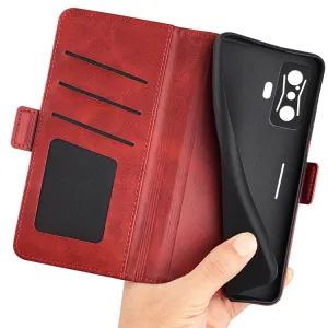 SIDE Peňaženkové puzdro pre Xiaomi Poco F4 GT červené