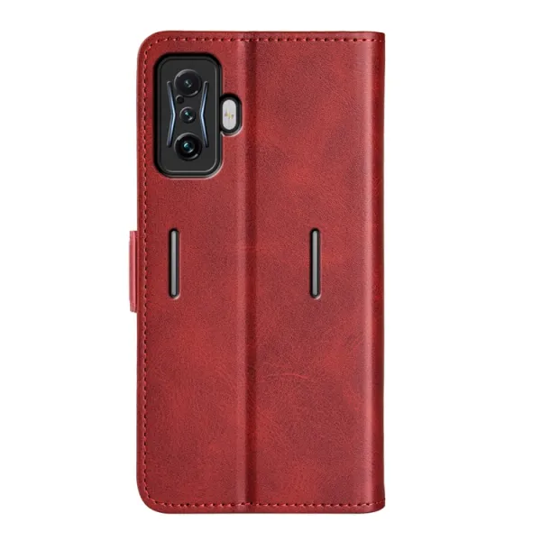 SIDE Peňaženkové puzdro pre Xiaomi Poco F4 GT červené