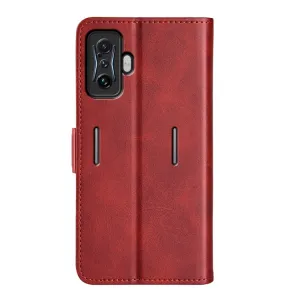 SIDE Peňaženkové puzdro pre Xiaomi Poco F4 GT červené