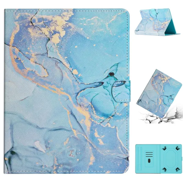 UNIVERZÁLNE FLIP PUZDRO Pre tablet s uhlopriečkou 7" BLUE MARBLE