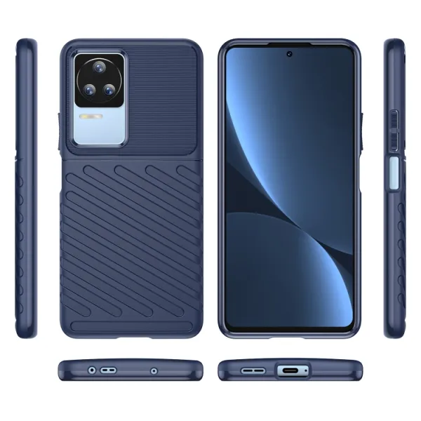 THUNDER Ochranný kryt Xiaomi Poco F4 modrý