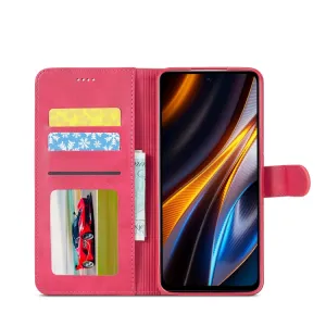 IMEEKE Peňaženkový kryt Xiaomi Poco X4 GT ružový