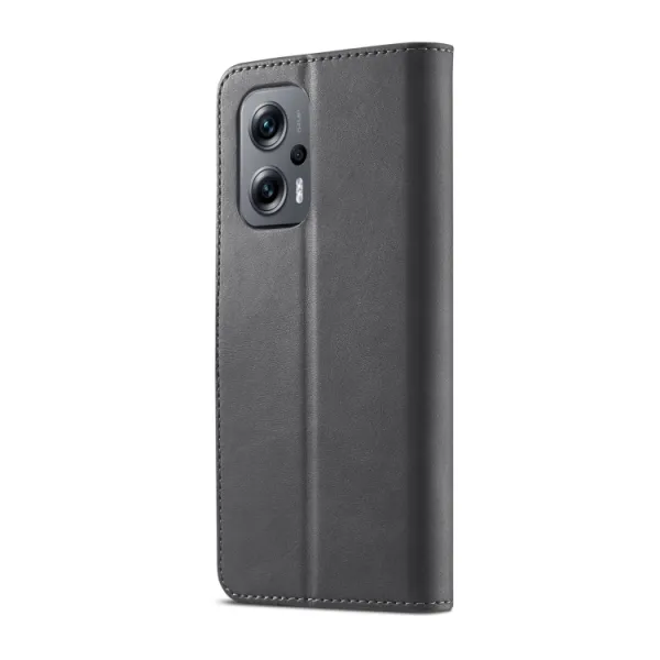 IMEEKE Peňaženkový kryt Xiaomi Poco M5 čierny
