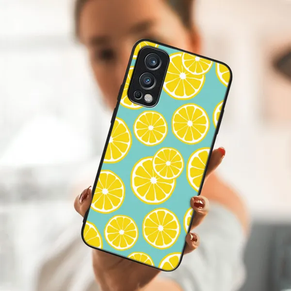 MY ART Ochranný obal OnePlus Nord 2 5G -LEMON (121)