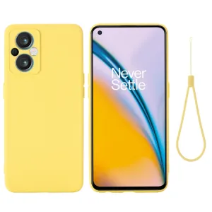 RUBBER Ochranný kryt pre Oppo Reno7 Lite 5G žltý