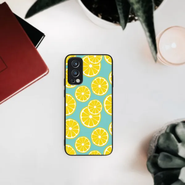 MY ART Ochranný obal OnePlus Nord 2 5G -LEMON (121)