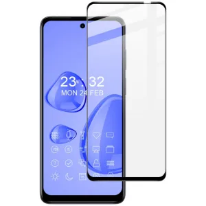 MG Full Glue ochranné sklo na Motorola Moto E32, čierne