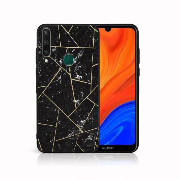 MY ART Ochranný obal Huawei Y6p -POLYGONAL (150)