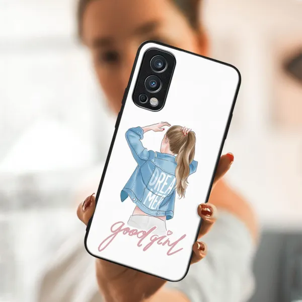 MY ART Ochranný obal OnePlus Nord 2 5G -GOOD GIRL (130)