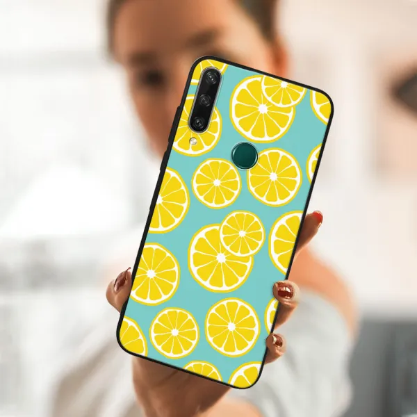 MY ART Ochranný obal Huawei Y6p -LEMON (121)