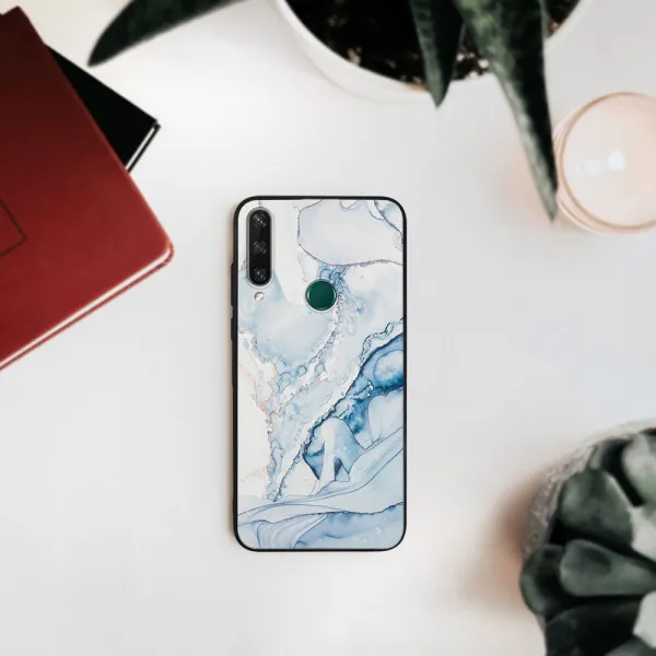 MY ART Ochranný obal Huawei Y6p -LIGHT BLUE (149)
