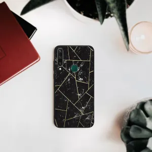 MY ART Ochranný obal Huawei Y6p -POLYGONAL (150)