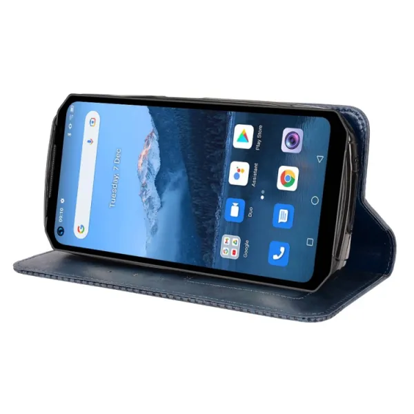 BUSINESS Peňaženkový kryt pre Oukitel WP16 modrý