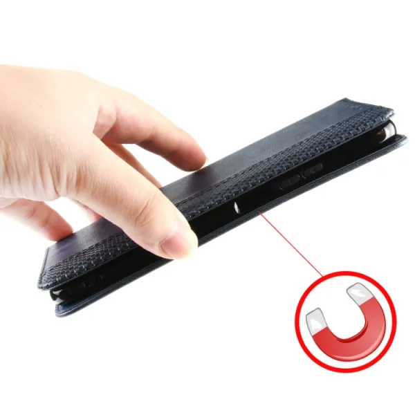 BUSINESS Peňaženkový kryt pre Ulefone Note 16 Pro modrý