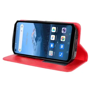 BUSINESS Peňaženkový kryt pre Oukitel WP16 červený
