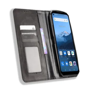 BUSINESS Peňaženkový kryt pre Oukitel WP16 čierny