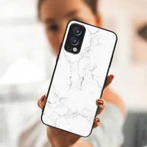 MY ART Ochranný obal OnePlus Nord 2 5G -WHITE MARBLE (144)