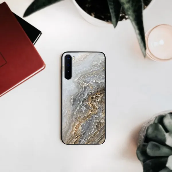 MY ART Ochranný obal OnePlus Nord -BEIGE (151)